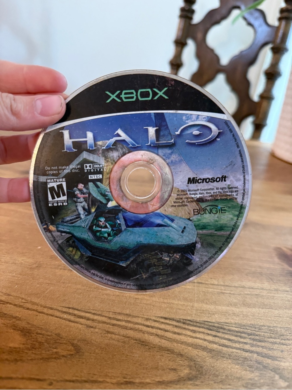 Halo Combat Evolved (Original Xbox) - Disc Only - UNTESTED/HEAVY SCRATCHES